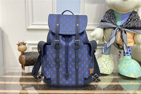 louis vuitton christopher backpack fake|louis vuitton black monogram backpack.